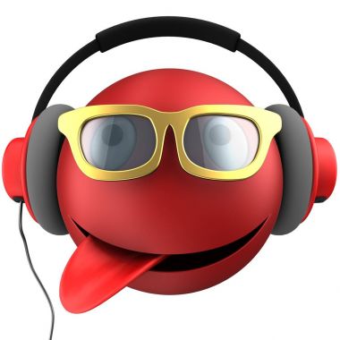  Kırmızı ifade gülümseme