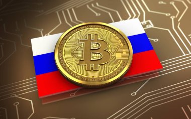 bitcoin arka plan üzerinde gösterimi 