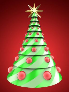 Noel ağacının gösterimi