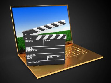  Altın bilgisayar çizimi 