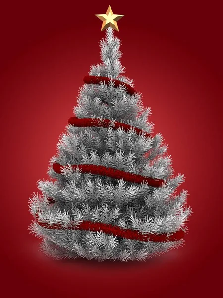 Illustratie van de kerstboom — Stockfoto