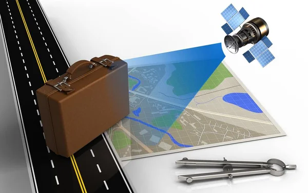  Bagaj ile harita gösterimi