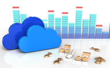 bulutlar beyaz arka plan üzerinde