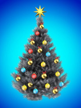 Metalik Noel ağacı