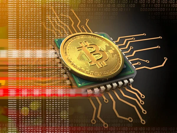 bitcoin arka plan üzerinde gösterimi 