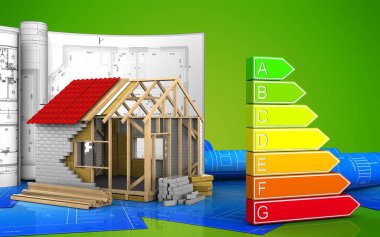 çerçeve ev çizimi 