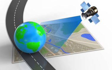 earth ile harita gösterimi