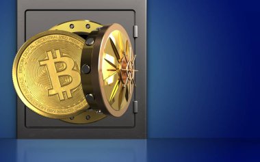 metal güvenli illüstrasyon