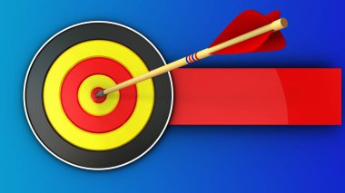 yuvarlak hedef gösteren resim 