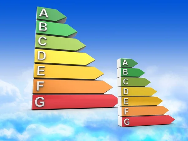 illustration of energy rating