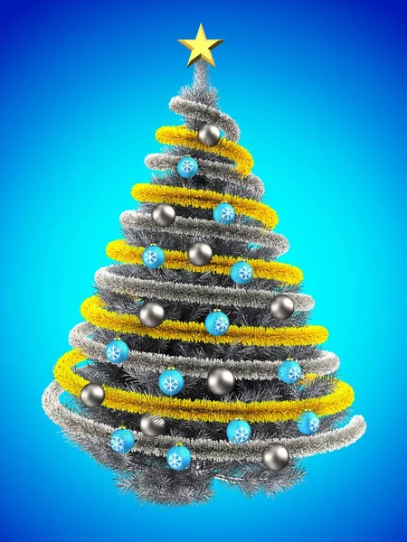 Metalik Noel ağacı