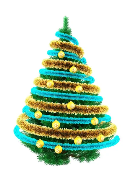 Illustration of christmas tree — Stock Photo, Image