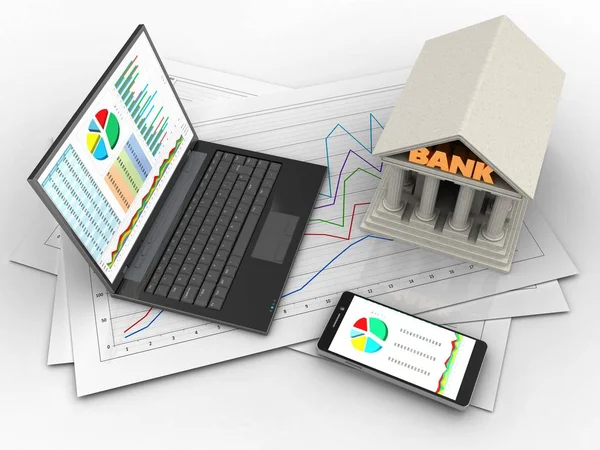 Illustration diyagram kağıtları