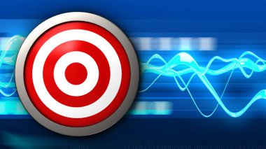 Hedef arka plan üzerinde gösterimi