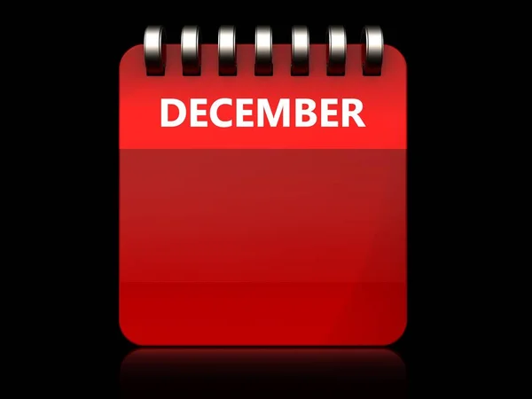 Illustration of  calendar over  background — Stock Photo, Image