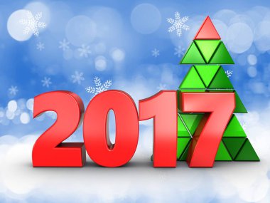 2017 yıl işareti gösteren resim