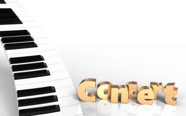 Piyano Klavye gösteren resim