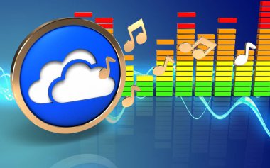 bulutlar üzerinde arka plan resmi