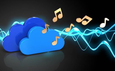 bulutlar üzerinde arka plan resmi