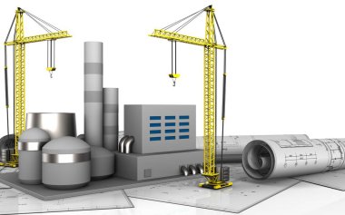  Vinçli fabrika çizimi