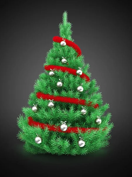 Illustration de l'arbre de Noël — Photo