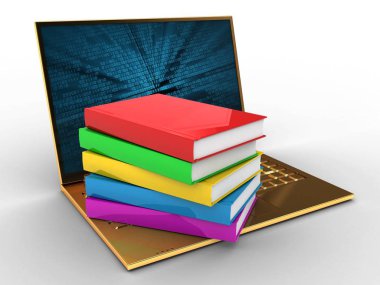 Altın bilgisayar çizimi 