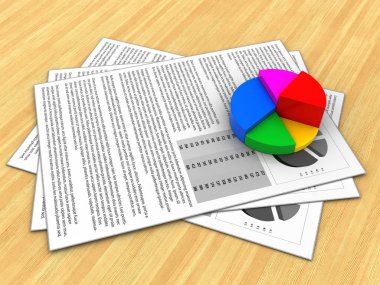 belgeleri arka plan üzerinde gösterimi