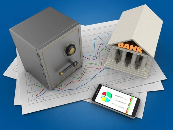 Afbeelding van diagram papers — Stockfoto