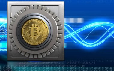 metal güvenli illüstrasyon