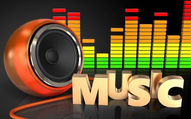  Turuncu hoparlör çizimi 