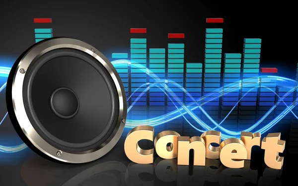 ses dalgası üzerinde gösteren resim