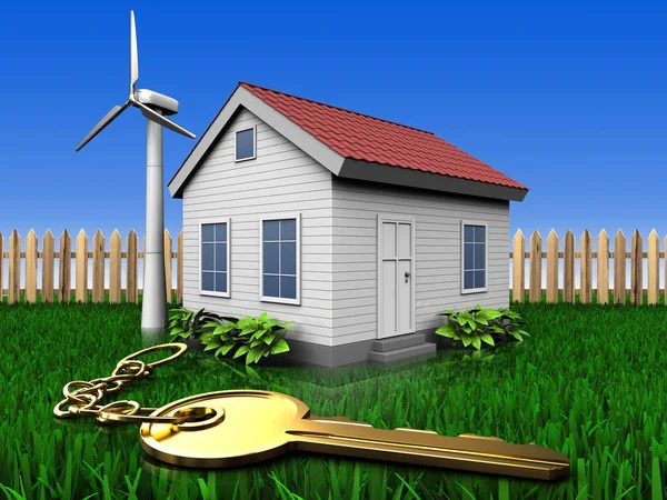 Rüzgar enerji evi