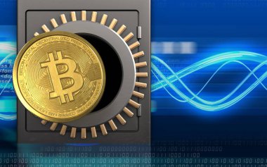 metal güvenli illüstrasyon