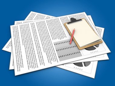 belgeleri arka plan üzerinde gösterimi