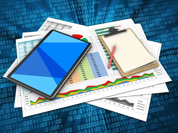 illüstrasyon iş belgelerinin