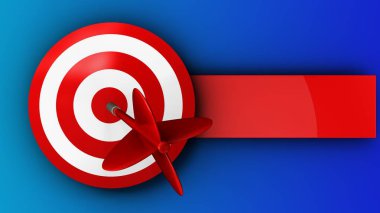 Hedef arka plan üzerinde gösterimi