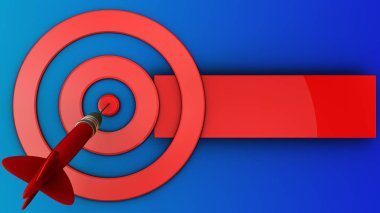 Hedef arka plan üzerinde gösterimi