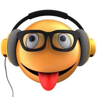 Turuncu ifade gülümseme