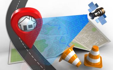  harita kağıt çizimde