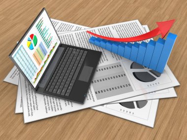 belgeler ve kişisel bilgisayar çizimi 