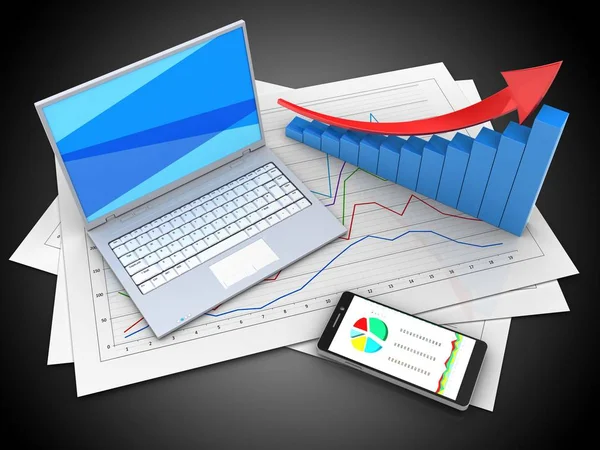  Illustration diyagram kağıtları