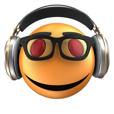 Turuncu ifade gülümseme