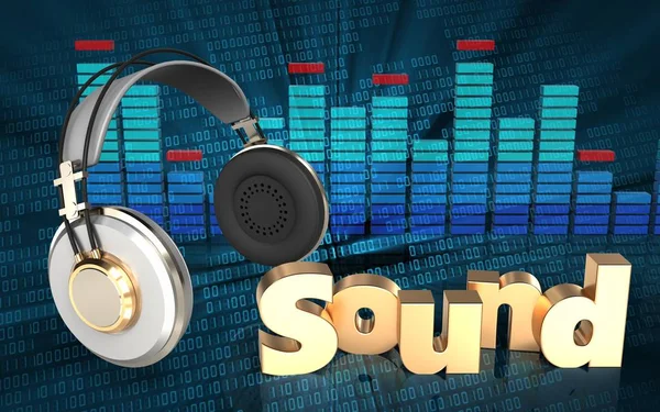 kulaklıklar üzerinde arka plan resmi