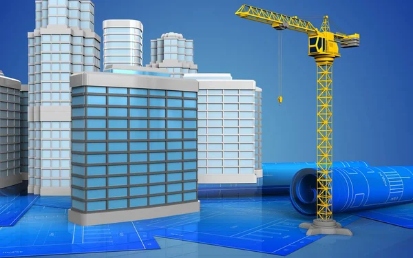 kentsel sahne ile bina