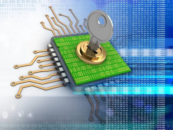  Elektronik mikroişlemci çizimi 