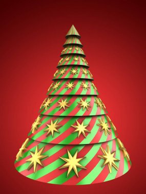 Noel ağacının gösterimi