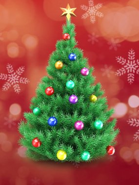  Yeşil Noel ağacı
