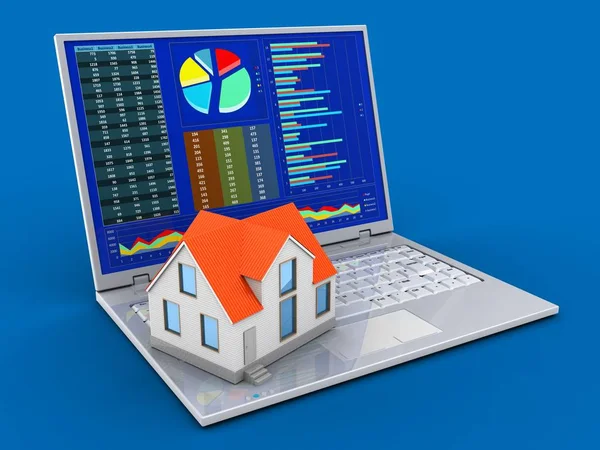  dizüstü bilgisayar arka plan üzerinde gösterimi