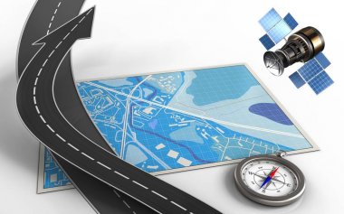 mavi harita gösterimi