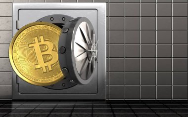  metal güvenli illüstrasyon 